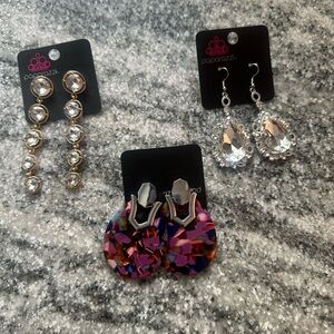 Lot Of Three Pairs of Earrings. New With Tags